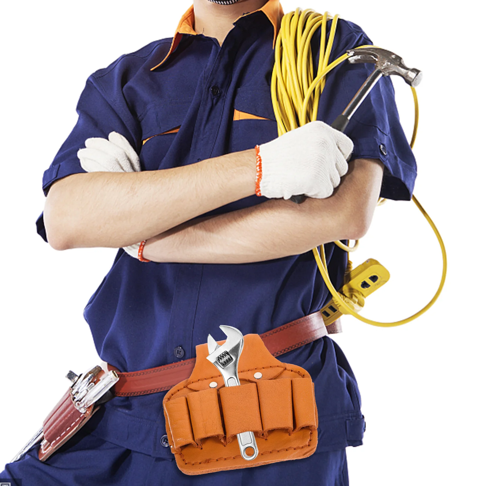 حزام الأدوات للكهربائي، منظم ورشة عمل شديدة التحمل، حقيبة الخصر، حقيبة تخزين الأدوات، حقيبة صيانة المرافق
