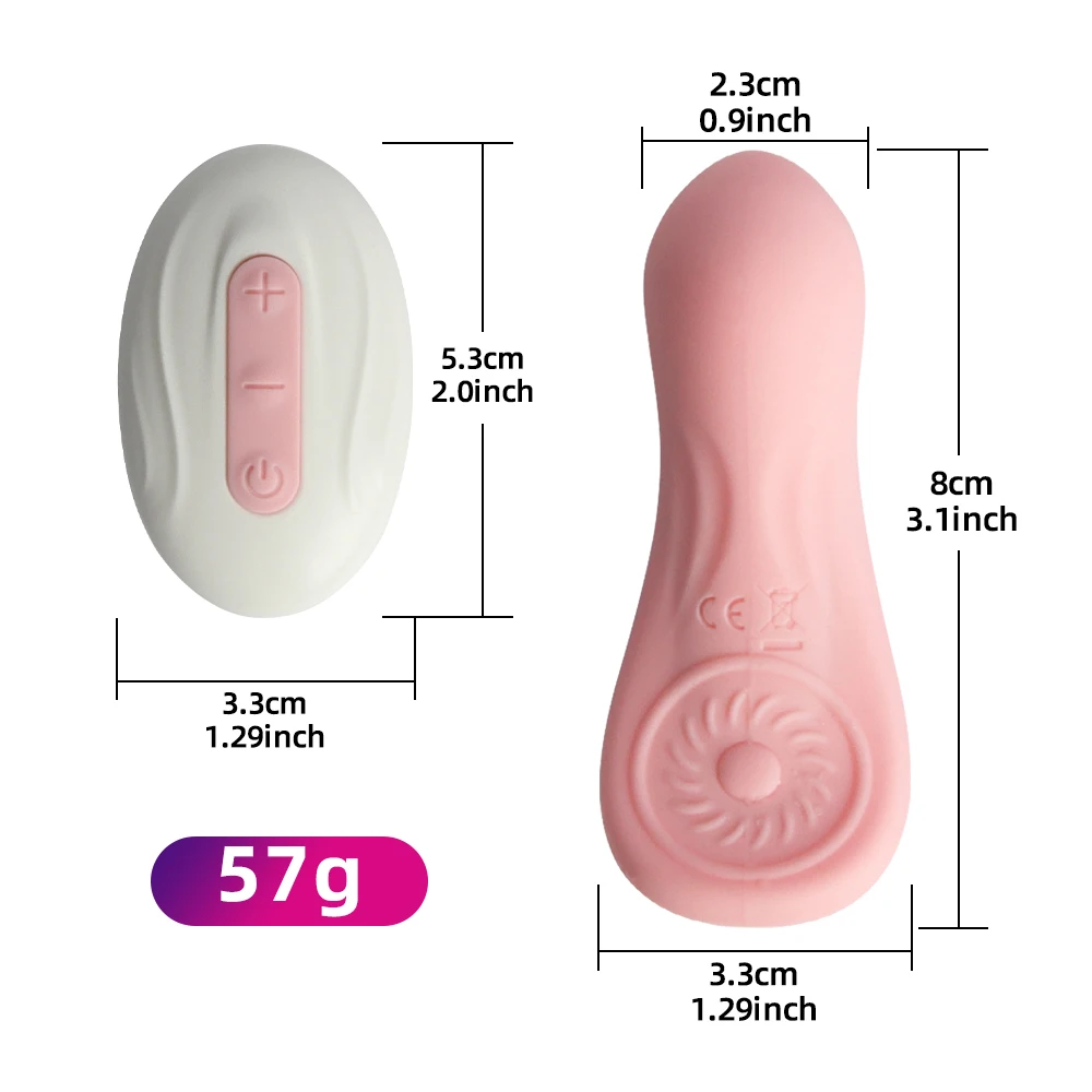 Wearable Mini Vibrator For Women Wireless Remote Control Clitoris Sucker Small Vibro On Panties With Clit Stimulator Sex Toys