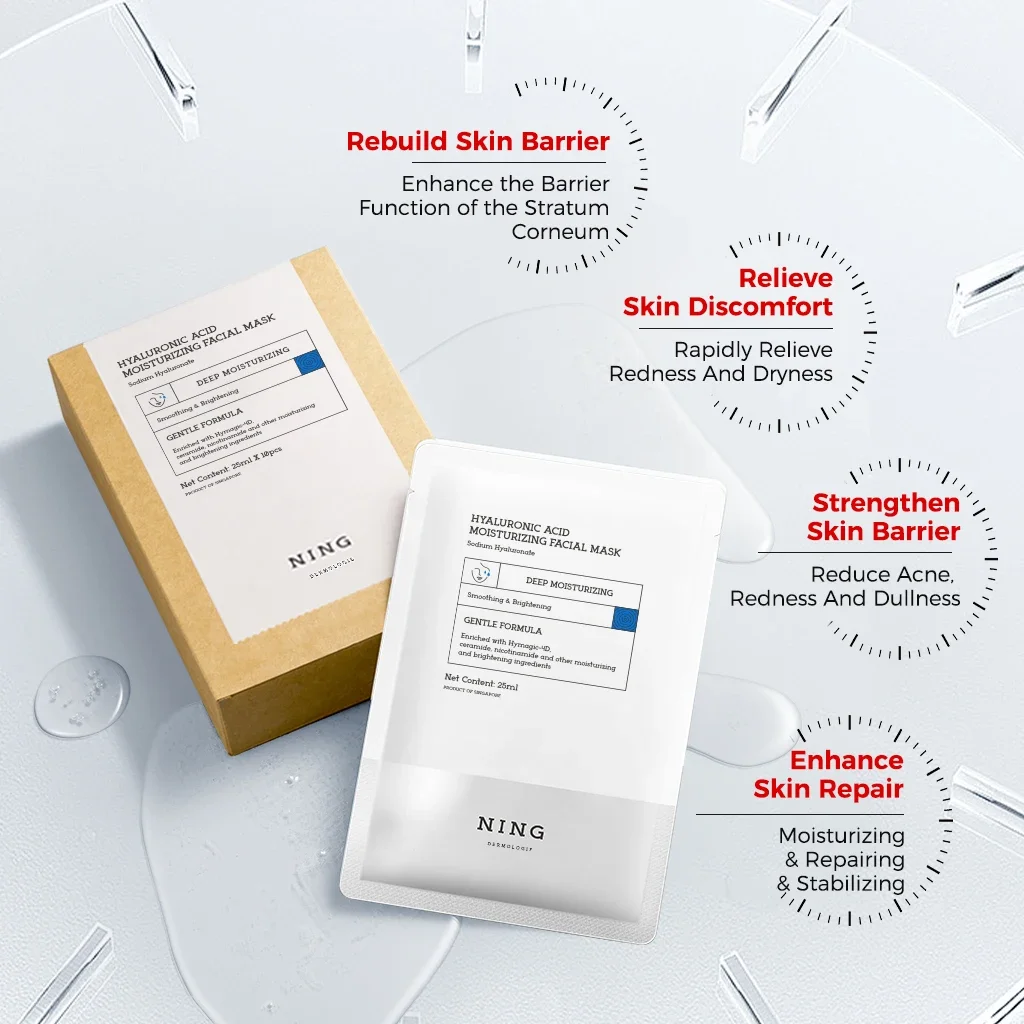 NING DERMOLOGIE Hyaluronic Acid 4D Sheet Mask 5