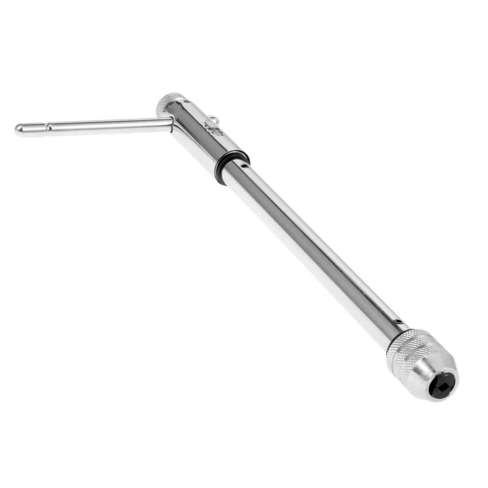 Long Size Adjustable T-Handle Reamer Screw Extractor Tap Wrench Holder Ratchet Insert Reverse M5-M12