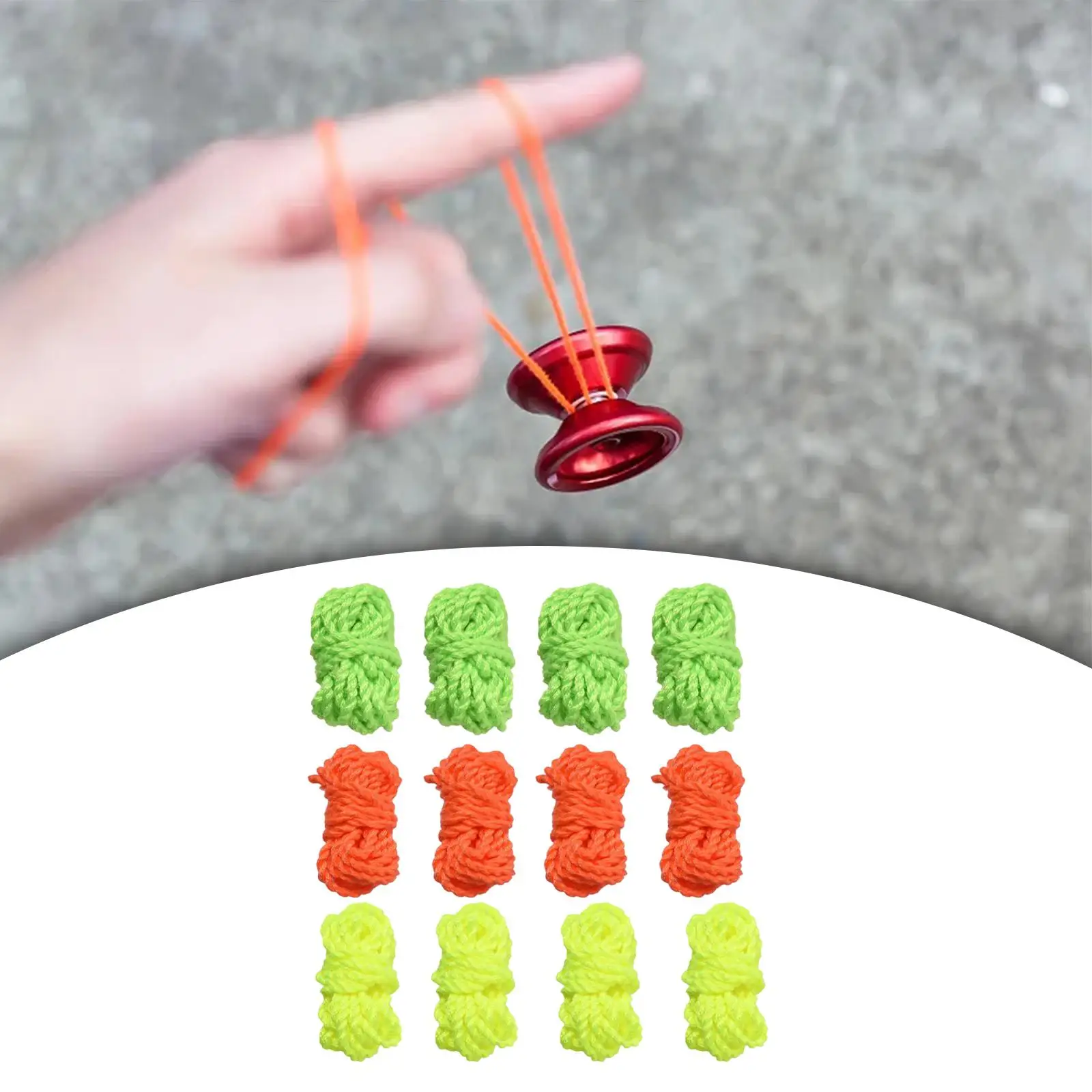 Cotton Yoyo Bearing String 100cm Professional Replacement Rope for Responsive Unresponsive Yoyo Toy Kids Durable Accessories