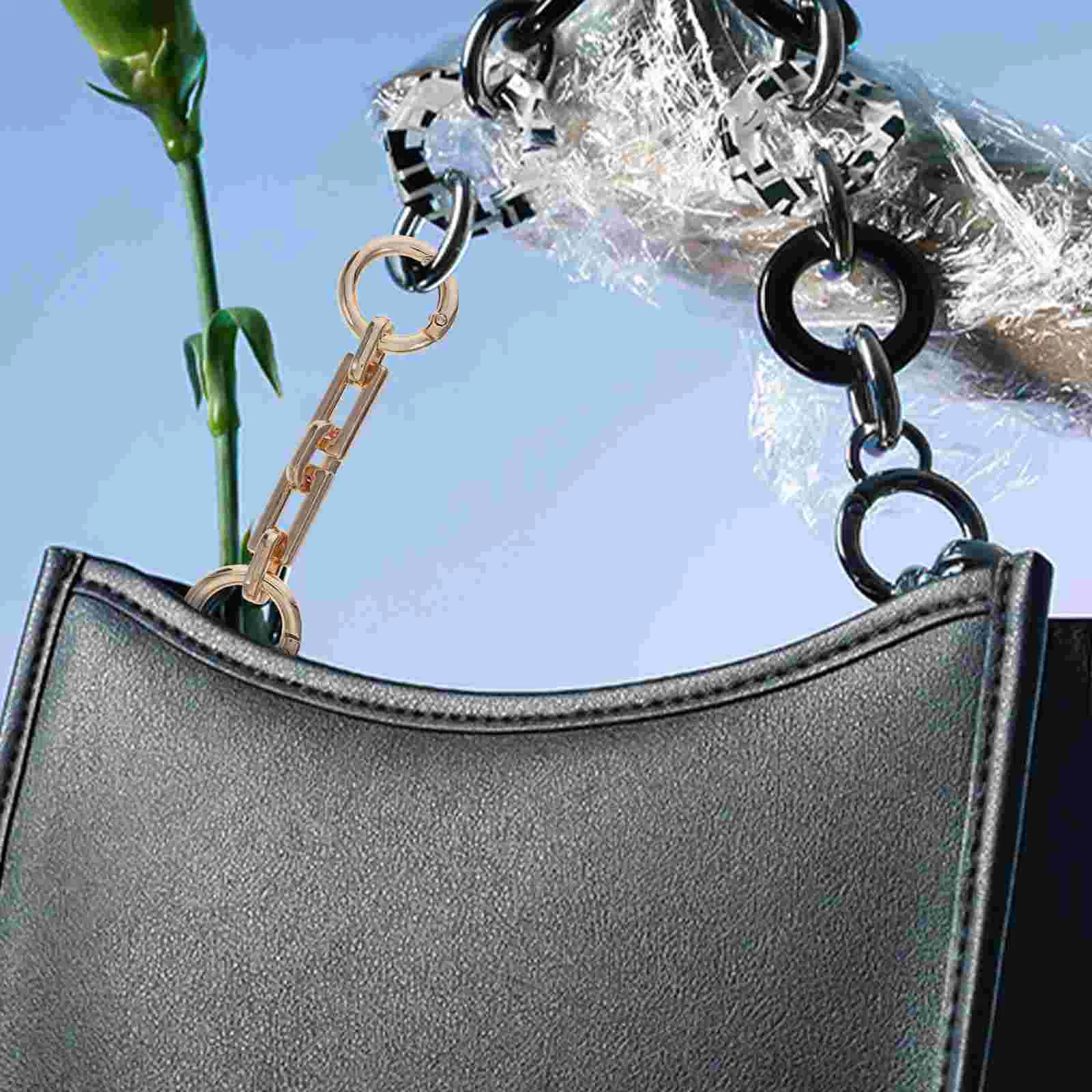 Tote Bag The Chain Transformation Extender Purse Shoulder Strap 950X230X100CM Golden Metal Handles