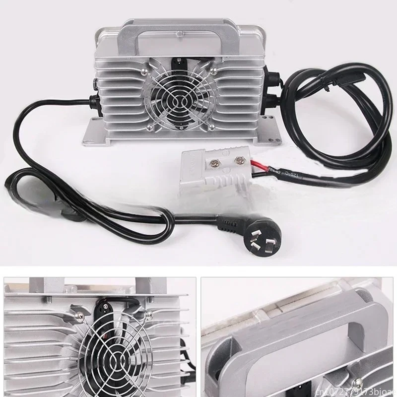 IP67 Waterproof 48V 30A Charger 54.6V 25A 58.4V 35A 58.8v 50.4V Smart Charger for Lithium Ion Battery Lifepo4 LTO Li Ion Polymer