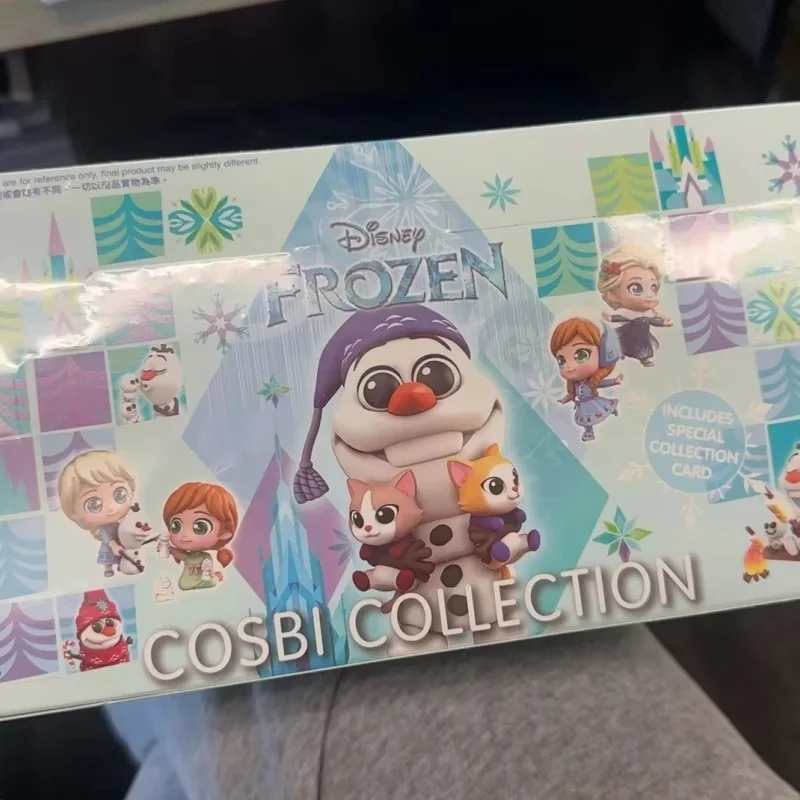 Originele Disney Frozen 2.0 Blind Box Hot Toys Cosbi Elsa Olaf Anna Mystery Box Anime Kamer Decoratie Kawaii Kerstcadeau Speelgoed