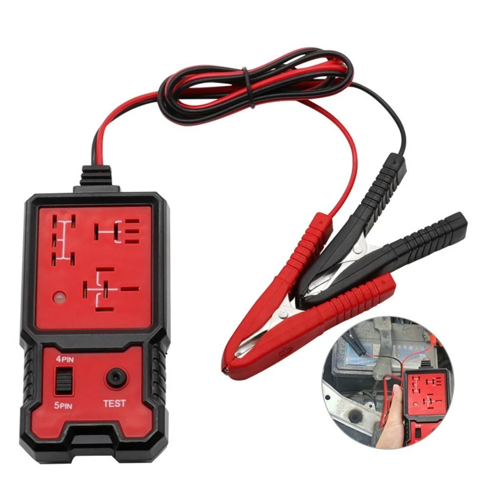 Automobile LED Indicator Test 12V Battery Tester Car Accessories Auto Vehicle Battery Fast Check Electronic Car Relay Tester