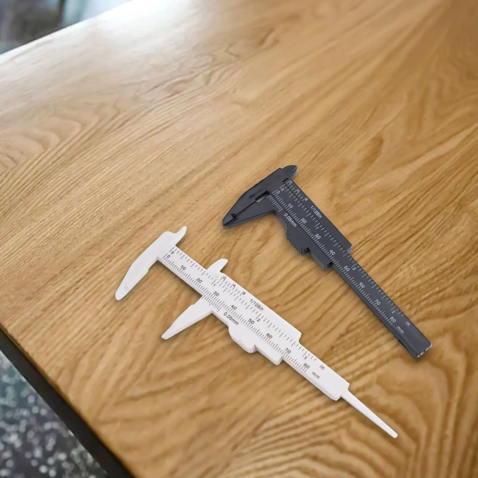 1pc 80mm Sliding Vernier Caliper Gauge Compact Portable Precise Measurement Measuring Instrument Tools Accessories