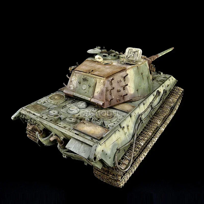 1/35 modelo trompetista 01538 alemão E-75 projeto kit de modelo de escala de tanque de montagem de tanque pesado