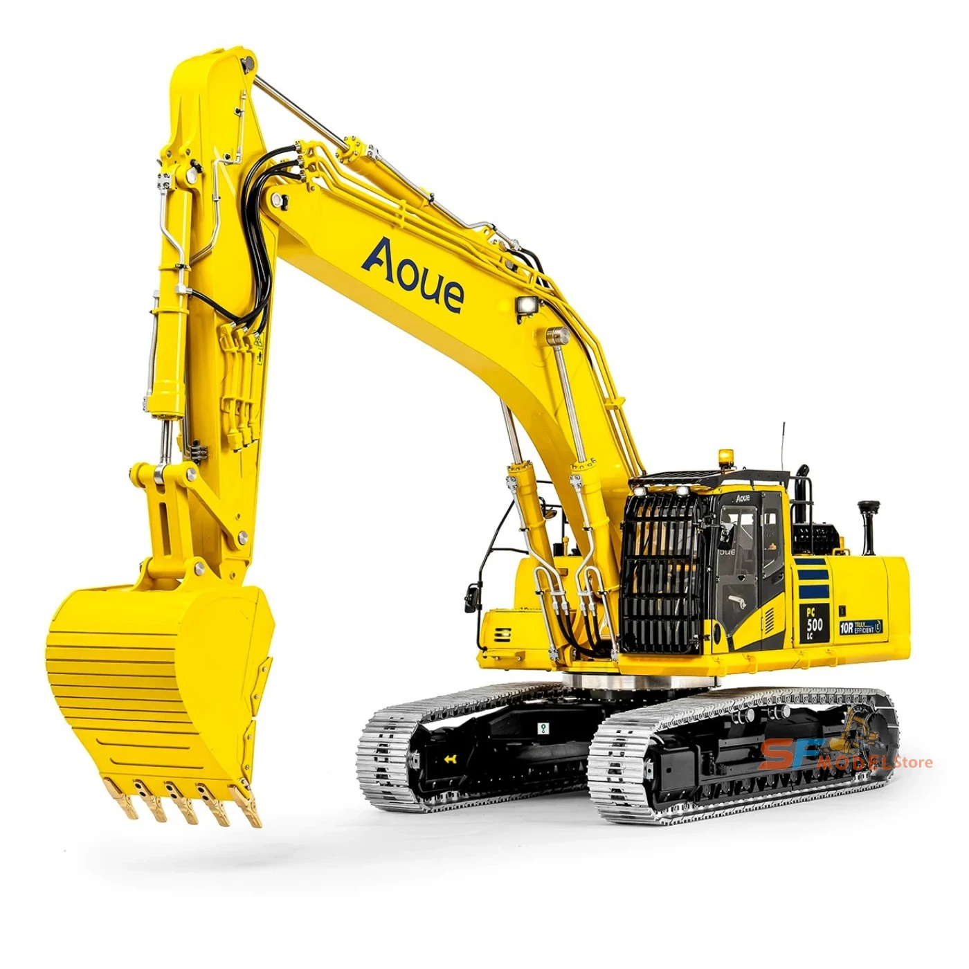 LESU PC500 RC Excavator 1/14 Metal Hydraulic RC Excavator Model KIT & RTR Excavator Remote Control Car Toy BA-B0019 Aoue-PC500LC