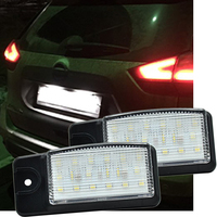 2x For Nissan X-Trail T32 Maxima Rogue NV1500 Murano Altima LED License Plate Lights Canbus Rear Tag Lighting Registration Lamp