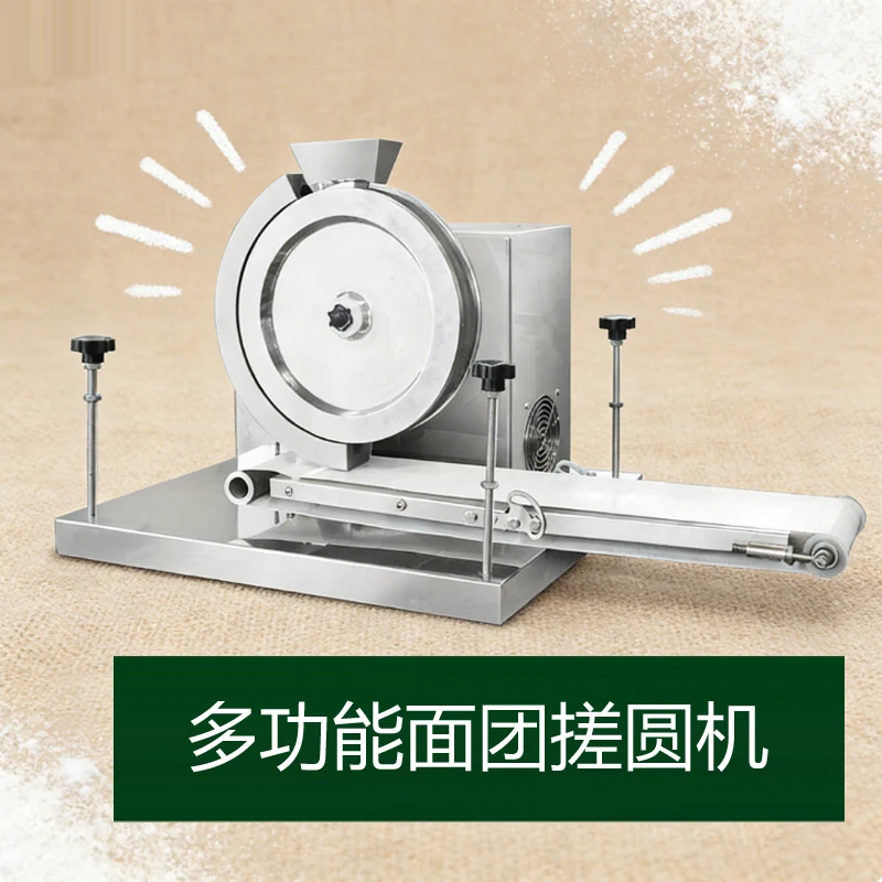 

10-40MM Automatic Bread Dough Balls Machine Forming Rounder Stainless Steel Electric Pizza Dough Rolling Divider Machine For Sal