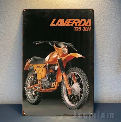 Laverda 125 3lh Motorcycle Metal Poster - Collectable Sign - Size:20x30cm good sign sign