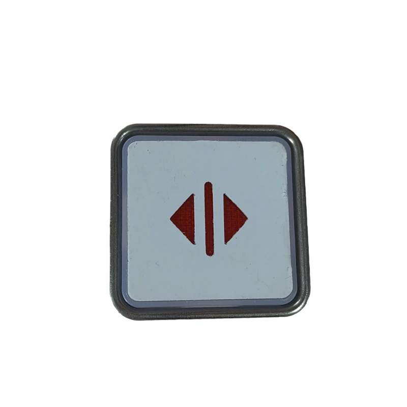 MTD270 KAN-XL-270 Elevator Square Push Button without Braille Red Light Lift Spare Parts