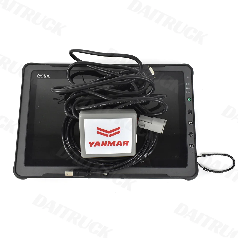 

Для планшета Getac F110 + диагностические инструменты Yanmar (YEDST) Сельскохозяйственная конструкция Генератор Дизельный двигатель Инструмент диагностики YANMAR