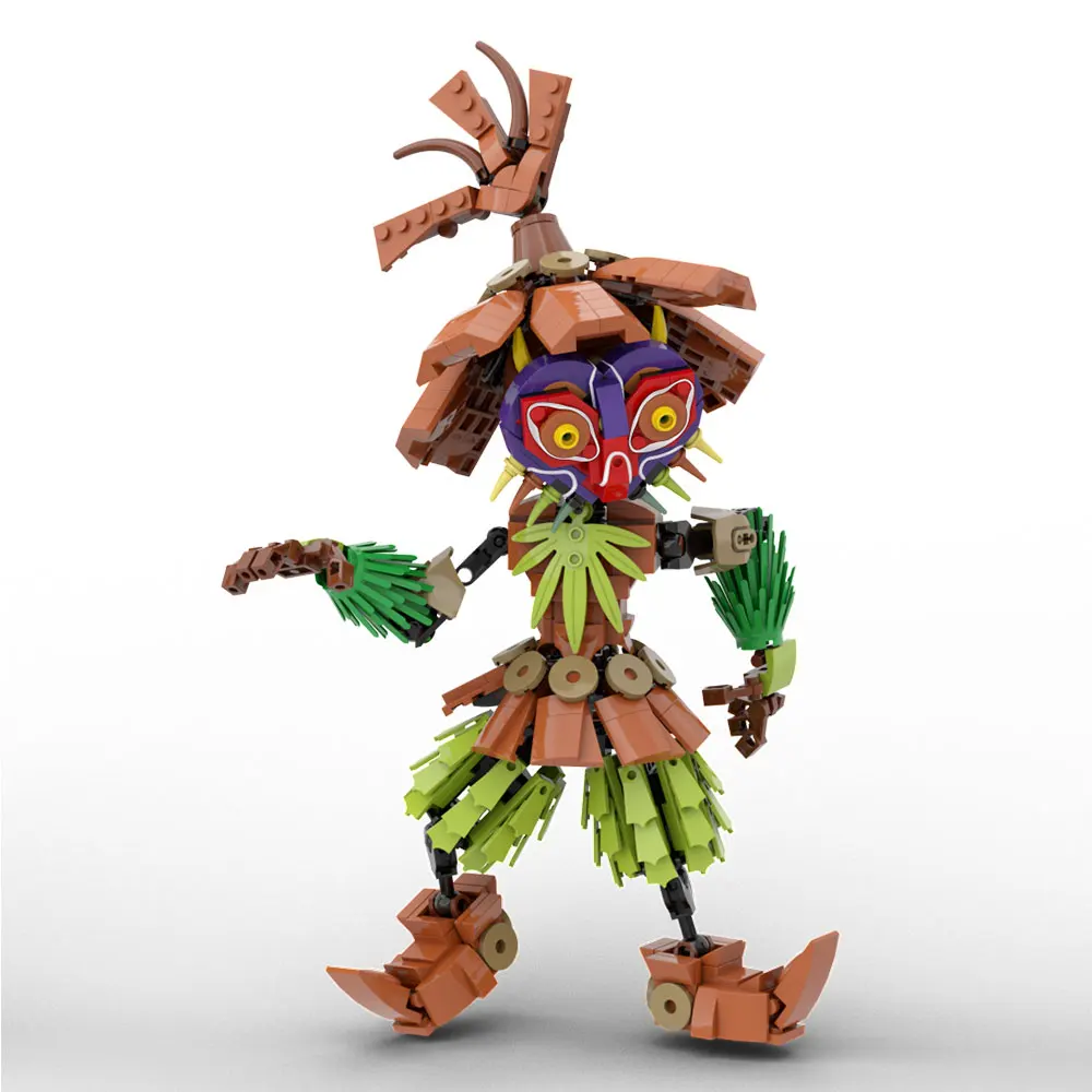 

Buildmoc Game Breath Skull Kid Action Figures Model MOC Set Building Blocks Kits Toys for Children Kids Gifts Toy 638PCS Bricks