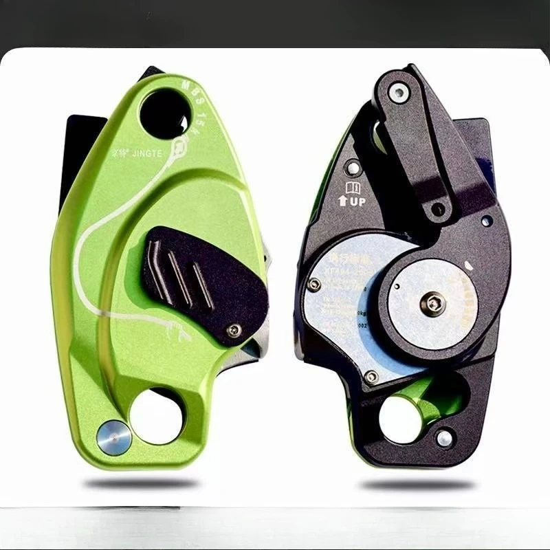 Multifunctional anti-panic climbing rope descender outdoor climbing speed downhill aerial work protector