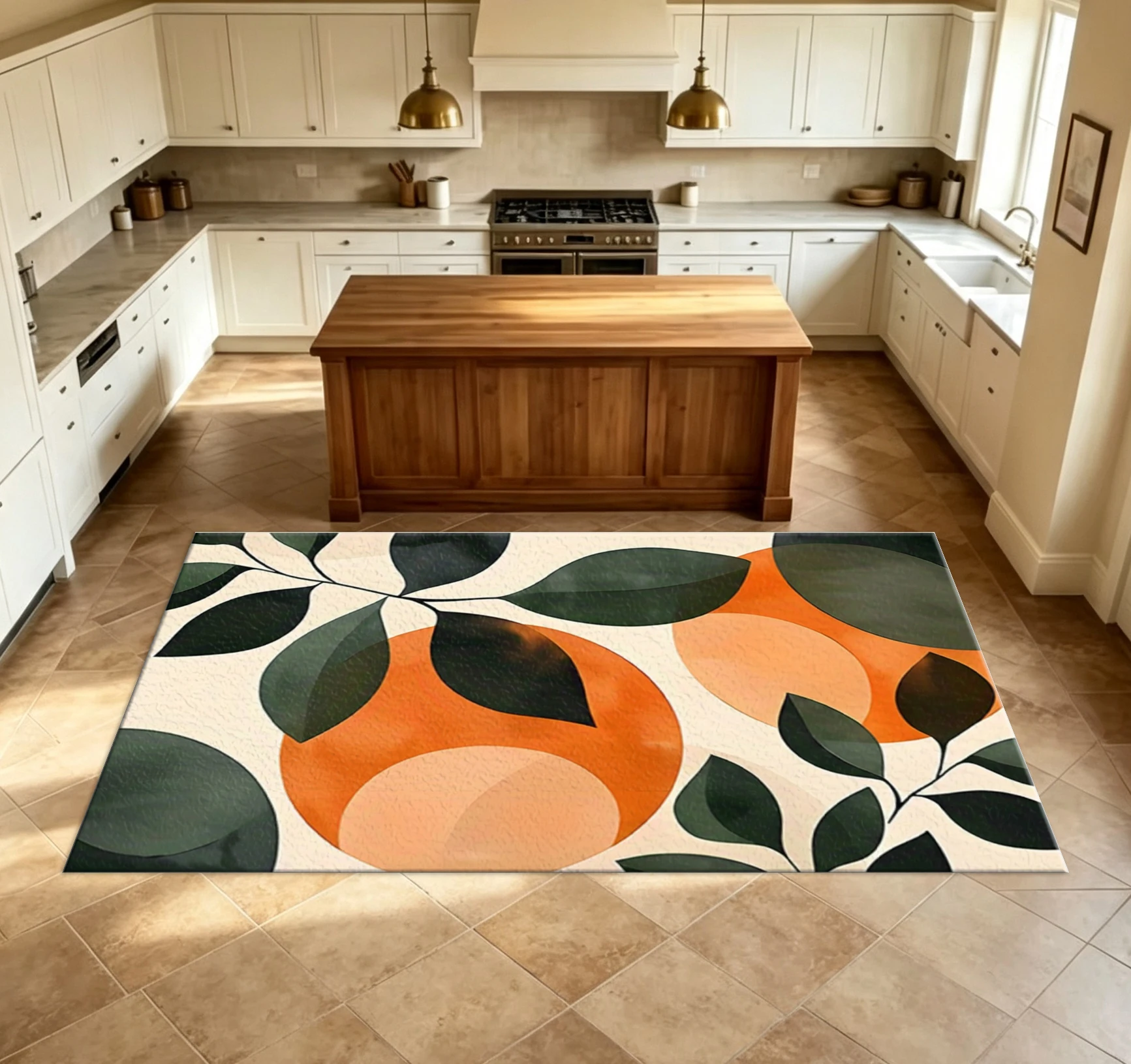 Tappeto Boho Astratto con Moti - Printed Rug Abstract recensione e prezzo