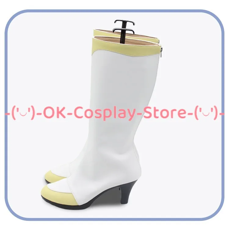 Nanagami Rin Cosplay Shoes Game Blue Archive Cosplay Props PU Leather Shoes Halloween Carnival Boots Custom Made