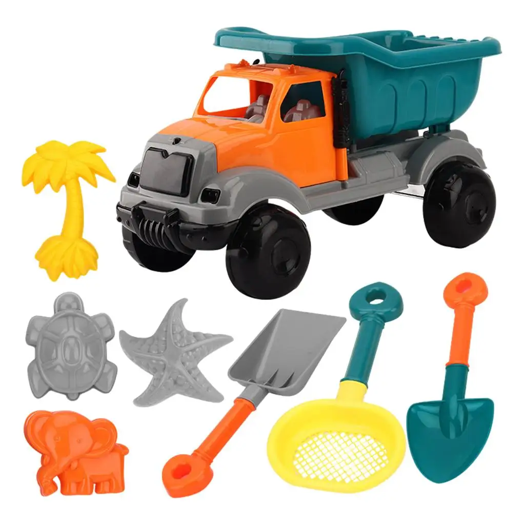 Kids Beach Sand Toys Set Truck Summer Toys Beach Play Game Toys Gifts for