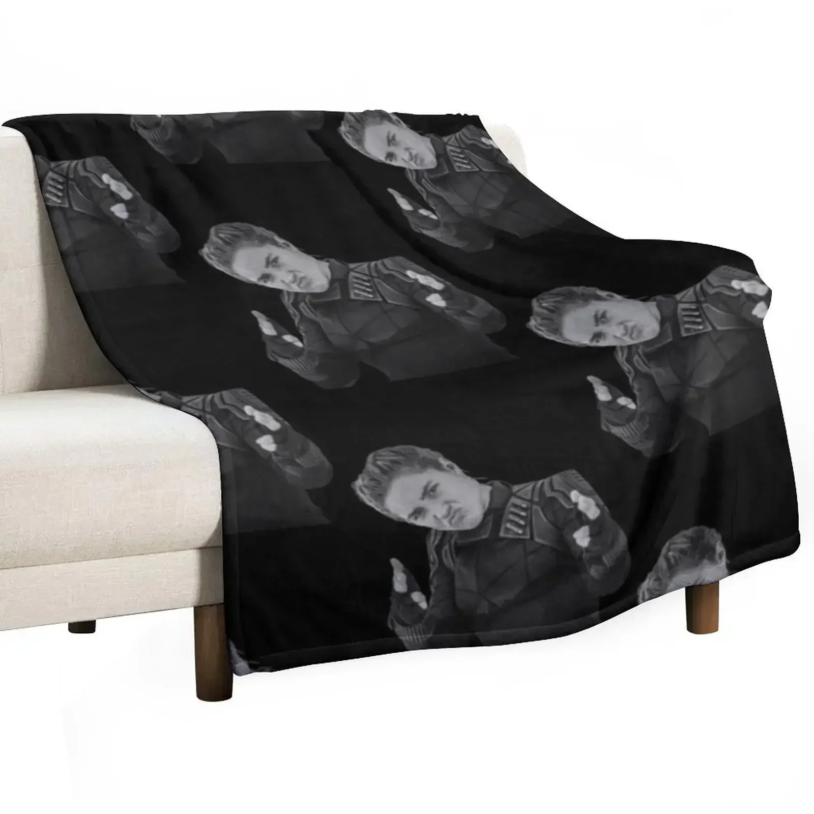 Florence Pugh Throw Blanket Outdoor Soft Blanket for Picnic Beach Camping