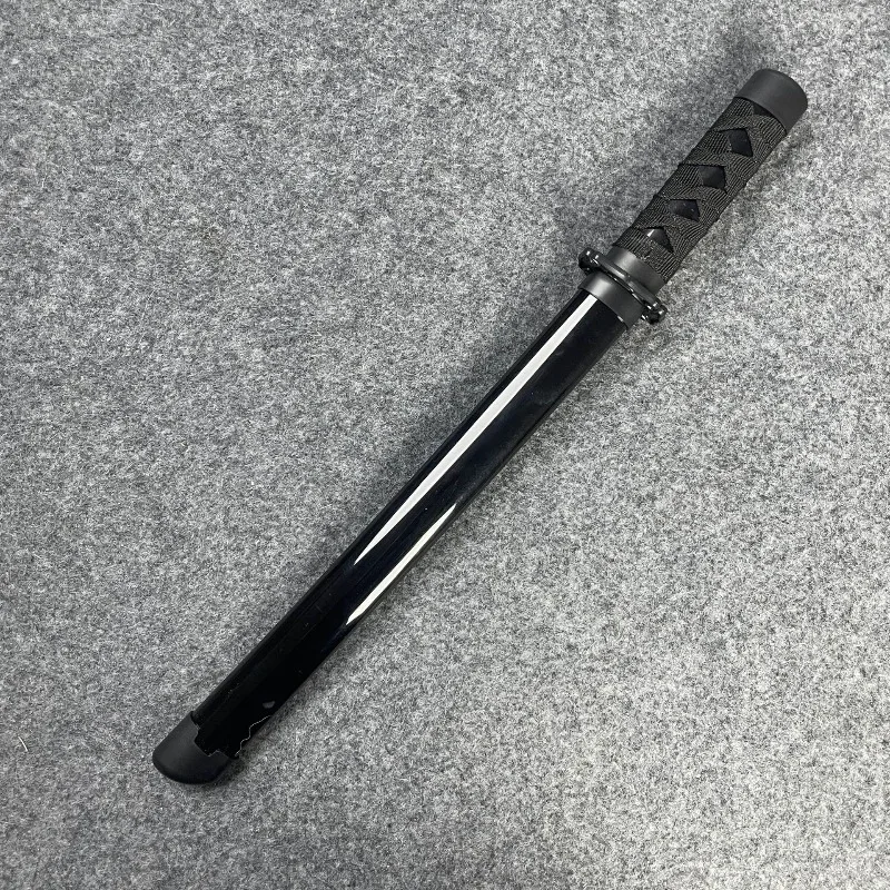 55cm/21.65인치 대나무 단검 모형 소품 카타나 코스프레 사무라이 칼집 포함 파티 용품 장식품 수집품 소년 장난감 선물