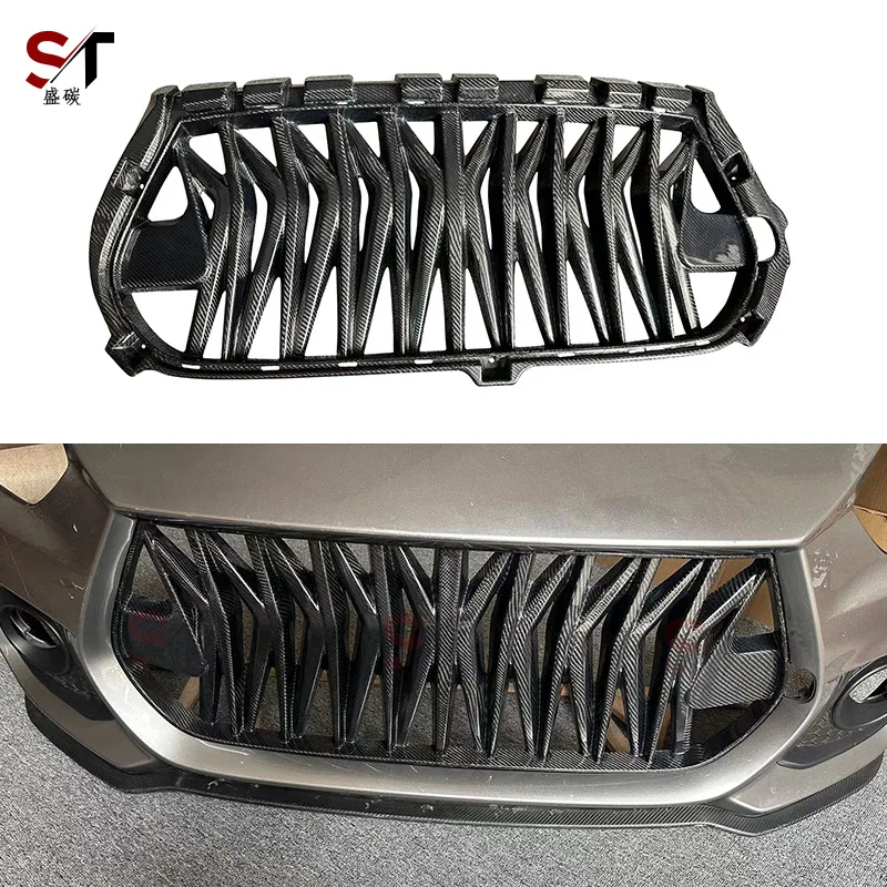 

Подходит для Suzuki Swift из углеродного волокна Midnet Swift ZC33S, решетка переднего бампера, модернизация вентиляционного отверстия