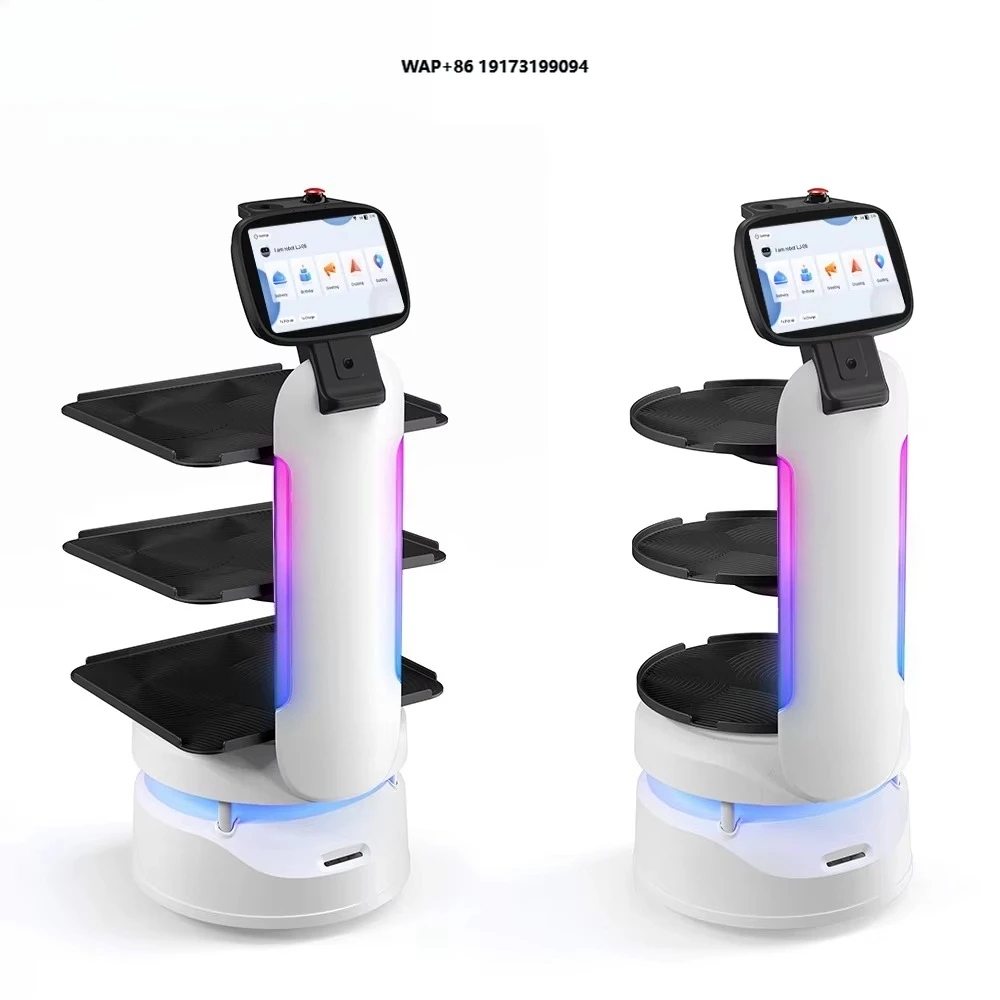 Restaurant Autonomous Mobile Robot Waiter Food Delivery Machine Robotics Food