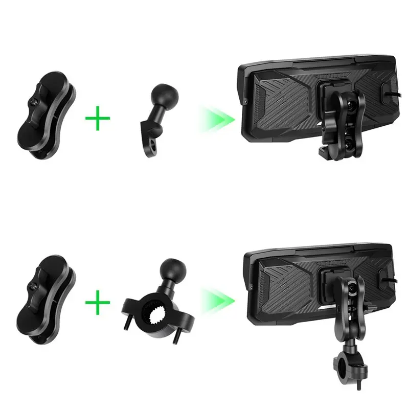 NEW HOT in Stock-6.86 Inch Motorcycle Carplay GPS Navigation System Android Auto Portable Carplay Screen For Motorcycle