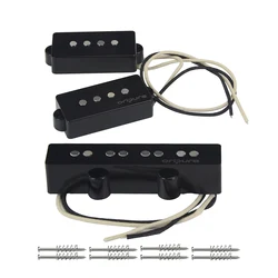 OriPure Set of Open Alnico 5 PB Bass Pickup & JB Bass Bridge Pickup for 4 String PB Bass