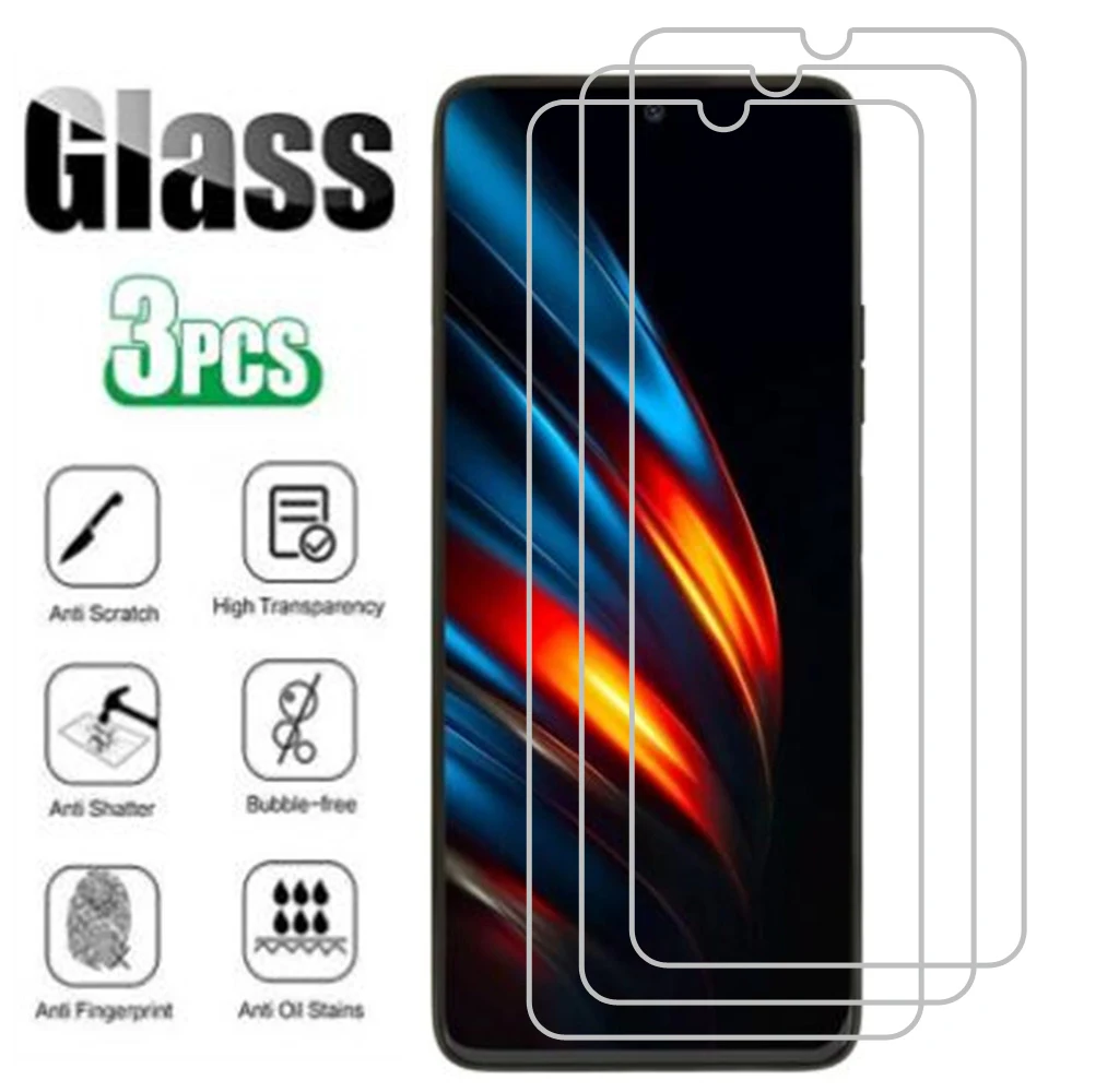 3PCS Für Tecno Pova 2 Gehärtetem Glas Schutz AUF TecnoPov 2 Pova2 6,9 Zoll Screen Protector Smart Telefon Abdeckung film