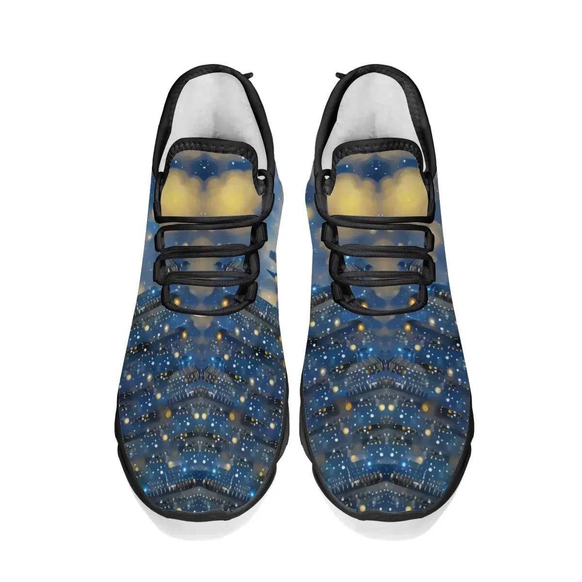 

Повседневная спортивная обувь на шнуровке с героями мультфильмов для пары, кроссовки на плоской подошве большого размера с рисунком Санта-Клауса