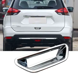 Trunk Door Handle Cover Trim For Nissan X-Trail Rogue T33 2014 2015 2016 2017 2018 2019 2020 Glossy Chrome Molding Accessories