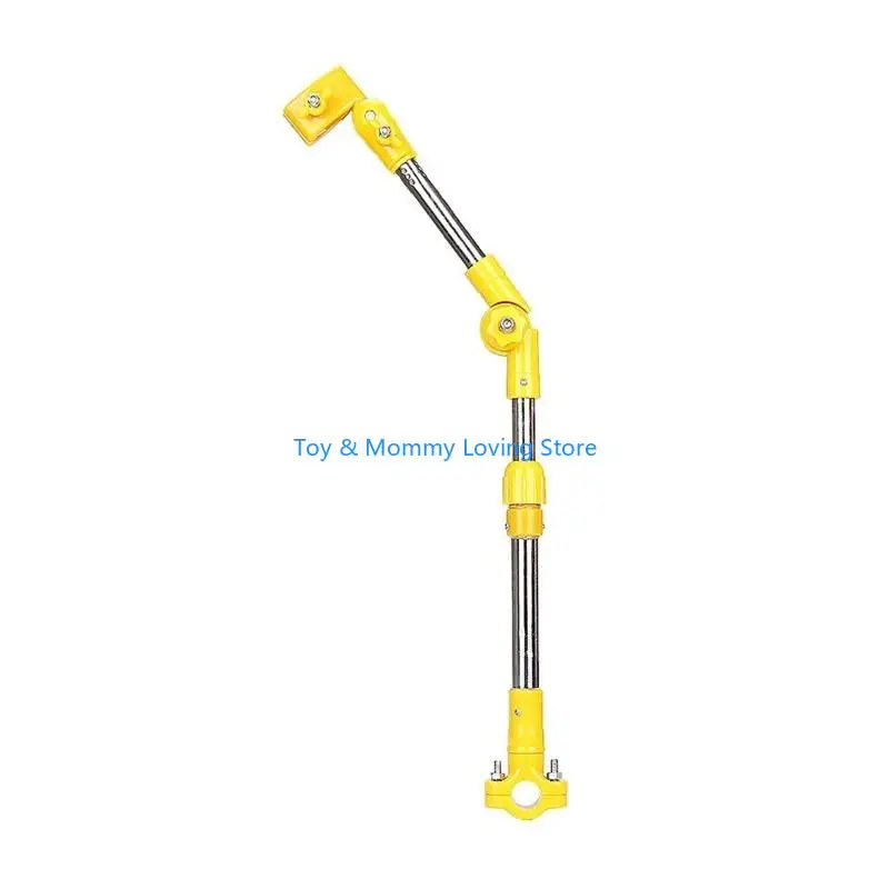 

Y1QF Регулируемый держатель для зонта для коляски, телескопическая полка, аксессуар для разъема для велосипеда
