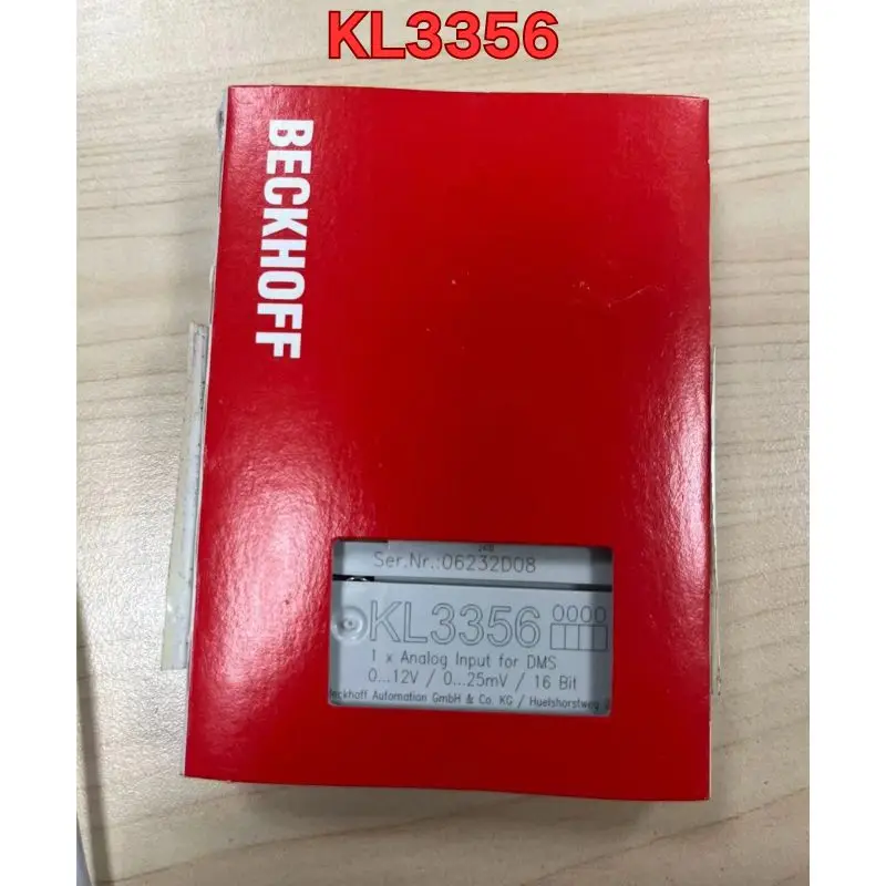 

New Beckhoff module KL3356