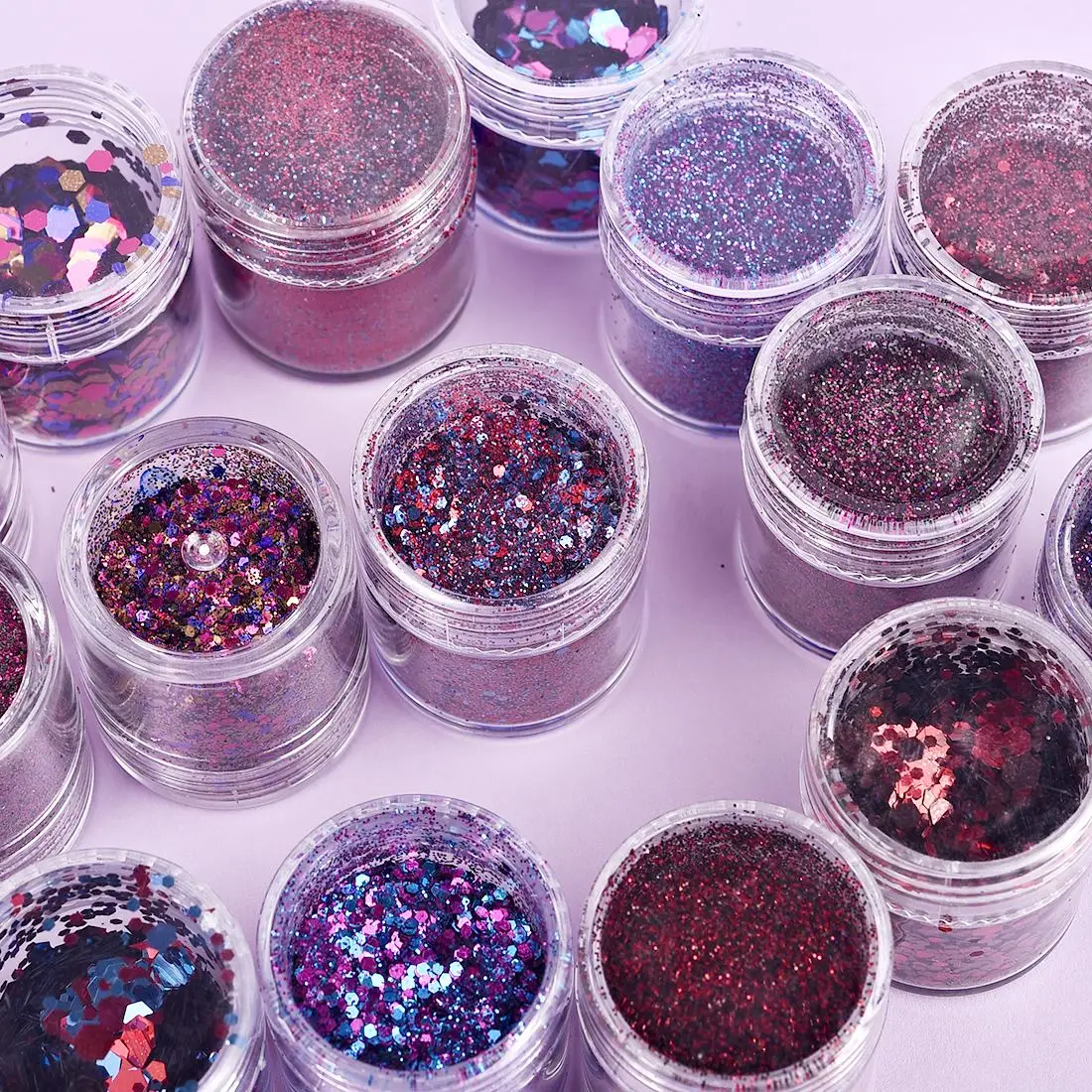 4/5 bottles Dreamlike Glitter Powder for Resin DIY Jewelry Filling Nail Art Decoration Bling Sequins Craft Accessories Christmas