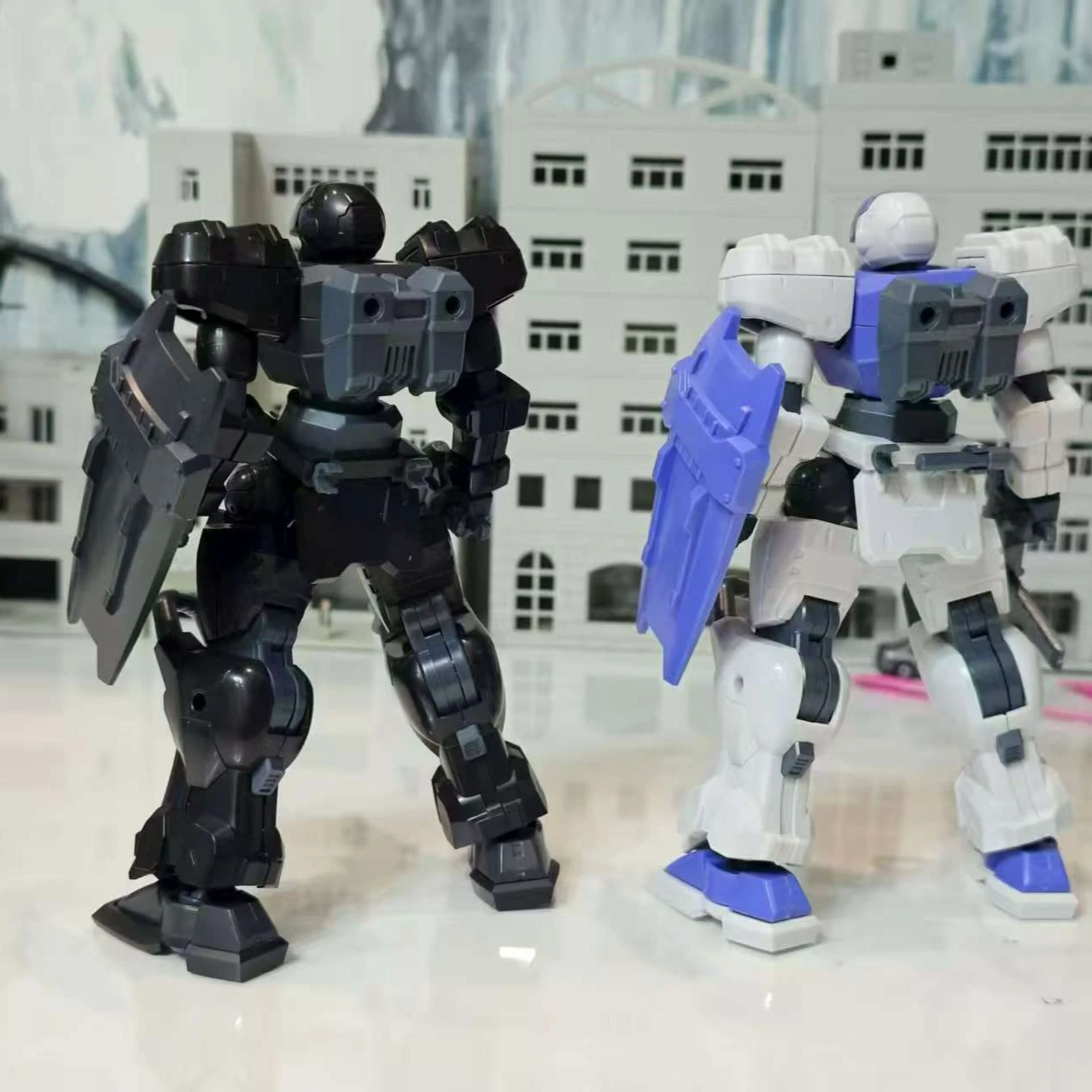 셰이크 메인랜드 AB-107 벅 ZA-BOL 슈퍼 기병대 트루퍼 조립 모델 키트 로봇 병사, 14세 이상 액션 피규어 장난감 소년용 선물