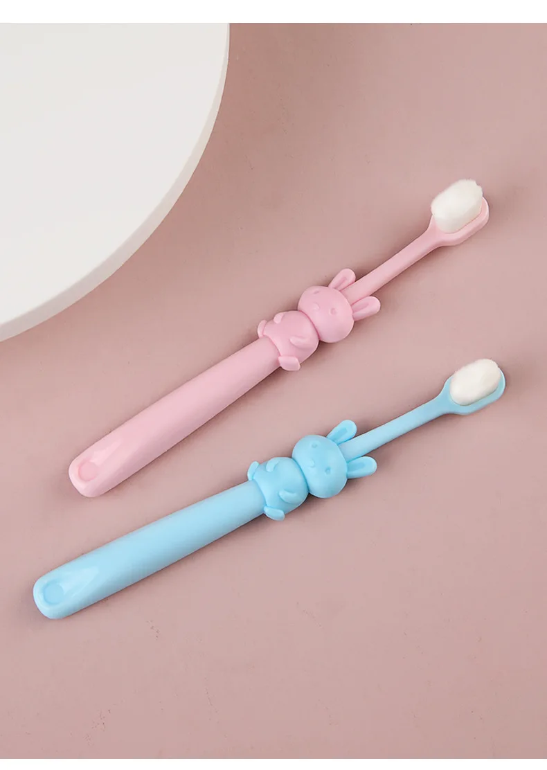 New Baby Soft Toothbrush Crianças Toothbrush Cartoon Handle Toothbrush Oral Care Toothbrush Crianças Saudáveis Bebê Itens