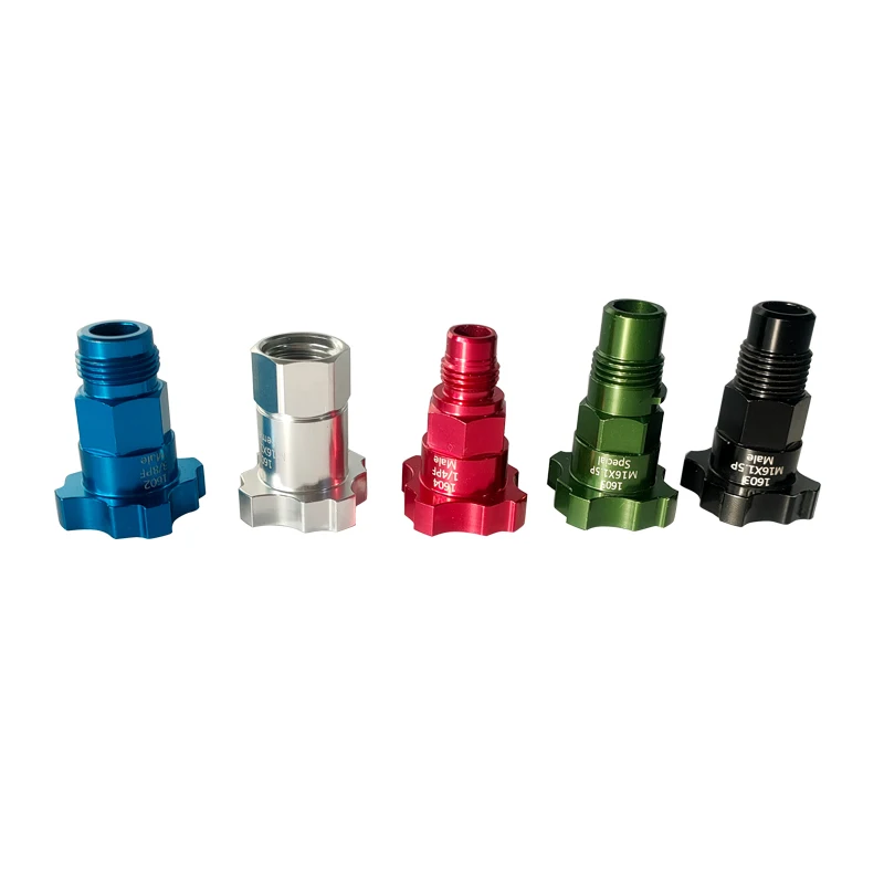 Adaptadores internos e exteriores do fio do adaptador para latas plásticas e copos de potes descartáveis e pistolas de pulverizador descartáveis ordinárias