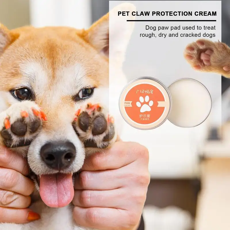 Pet Paw Balm Organic Lickable Pets Nose Elbow Cream Dry Noses Paws Soothing And Healing Balm For Puppy Dogs Cats Pet Supplies