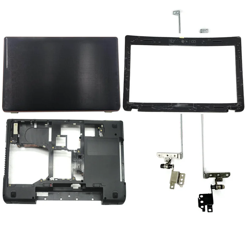 NEW Laptops Computer Case For Lenovo IdeaPad Y570 Y570N Y575 Laptop Case LCD Back Cover/Front Bezel/Hinges/Bottom Case