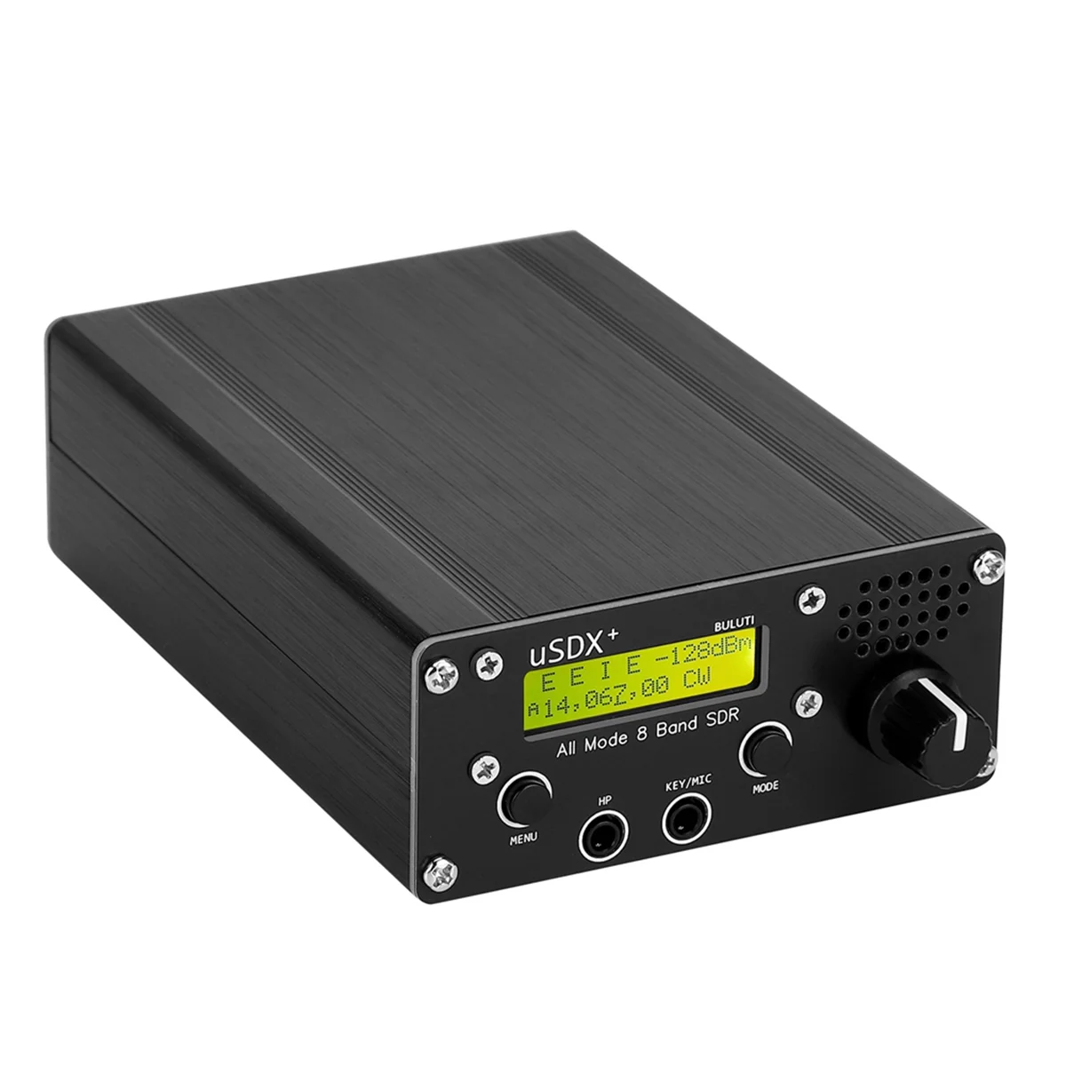 

AB01 USDR USDX+ Plus V2 10/15/17/20/30/40/60/80m 8 Bands SDR High Frequency SSB QRP Transceiver BNC Interface Us Plug