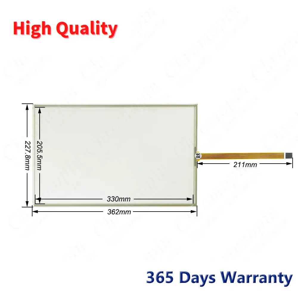 Touch Screen Panel Glass Digitizer for 6AV2 24-0QC02-0AX0 6AV2124-0QC02-0AX0 TP1500 Comfort Touchscreen