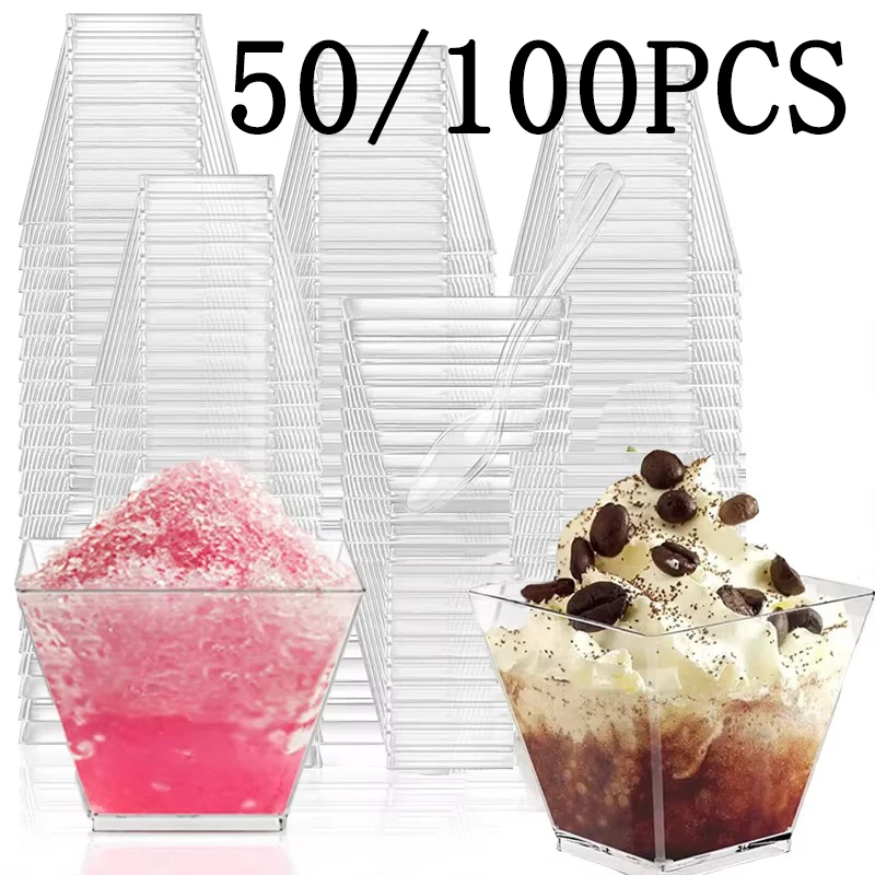 50/100PCS Plastic D… - image