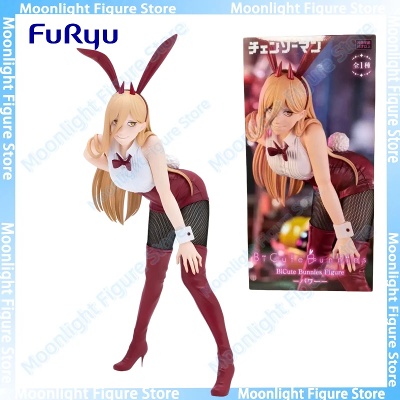 

In Stock FuRyu BiCute Bunnies Power Bunny Girl Desktop Cute Ornaments Dolls Anime Action Figure Toy Gift Model Collection