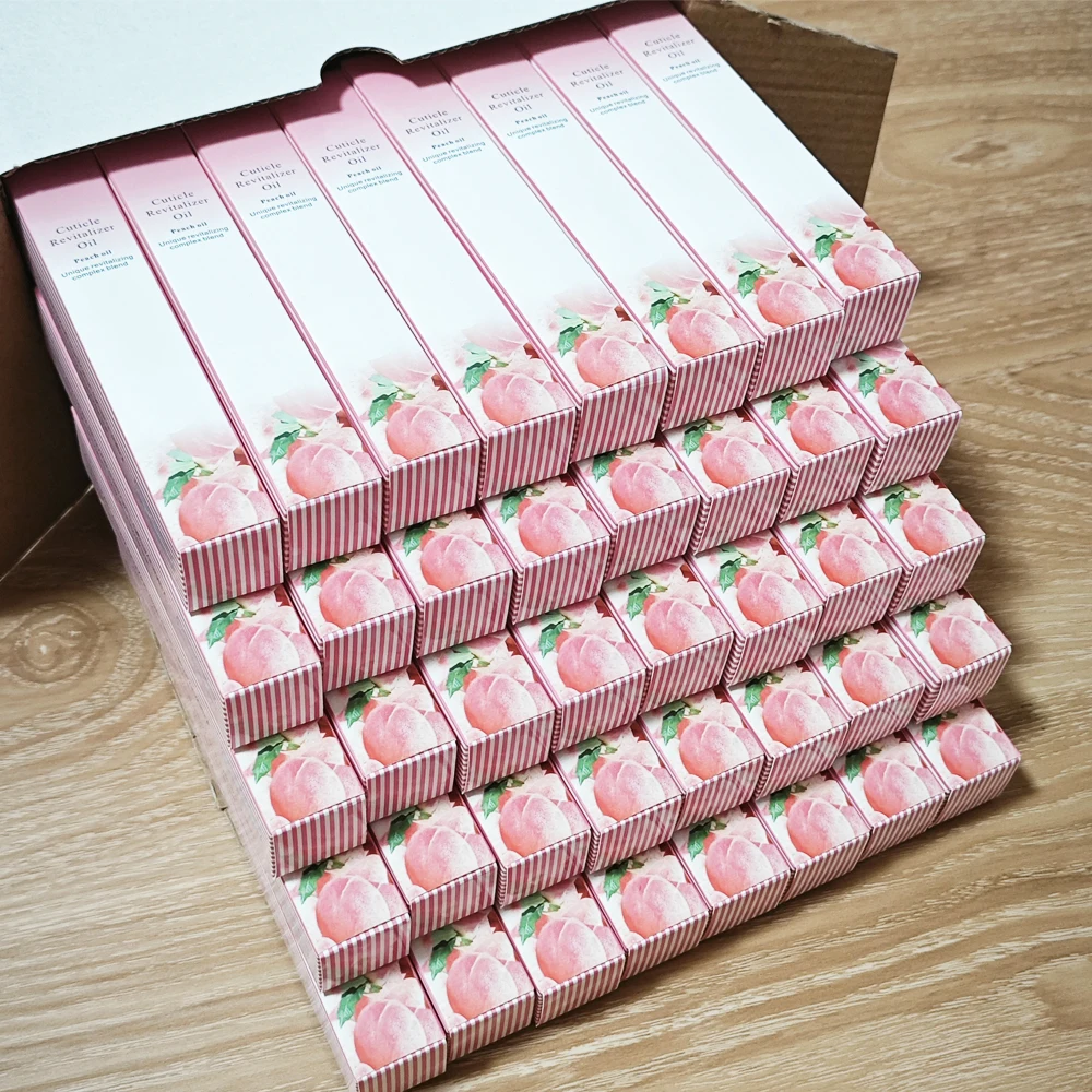 40pcs น้ำมันพีชผสมสัตว์เล็บดูแลเล็บโภชนาการ น้ำมันปากกาซ่อมเล็บมือ สัตว์เล็บดูแลเล็บชุดผลิตภัณฑ์