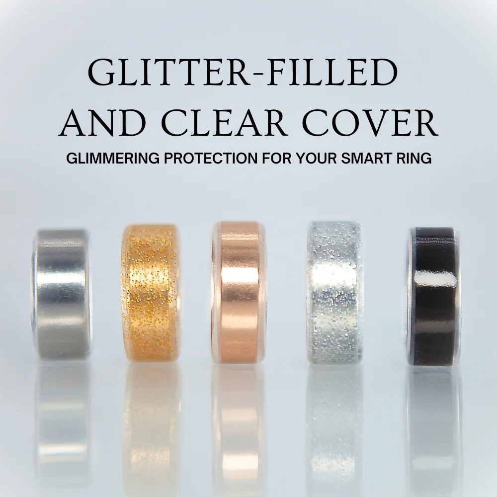 ฝาครอบแหวนซิลิโคนใส 6 ชิ้น ใช้ได้กับแหวน Oura และ Samsung ป้องกันรอยขีดข่วน ยืดหยุ่น ใส ป้องกันการกระแทก เหมาะสำหรับการออกกำลังกาย