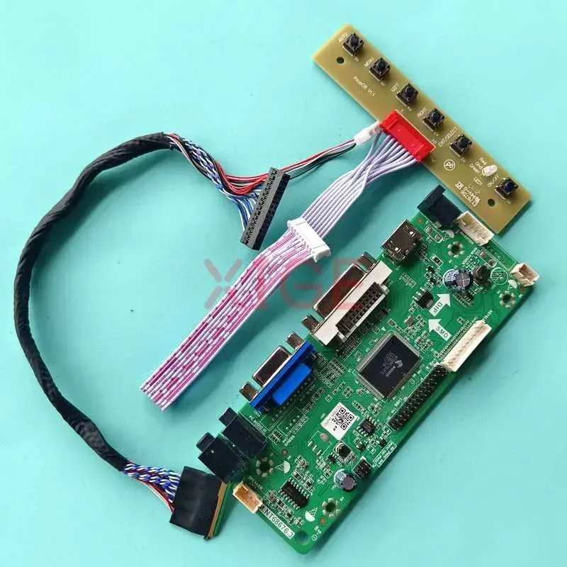 

DIY набор для B156XW03 V0/V1 B156XW03 V2 матрица ноутбука HDMI-совместимый с DVI VGA LVDS 40 Pin 1366x768 15,6 "плата драйвера контроллера