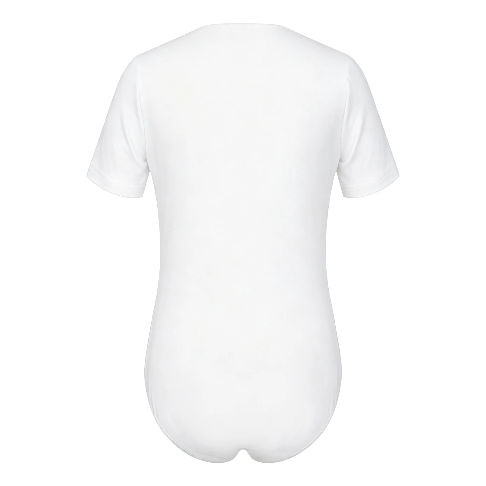 Kids Boys Special Needs Adaptive Bodysuit Short Sleeve Zipper Leotard Playsuits Press Button Crotch Sleepwear Jumpsuit Shirts