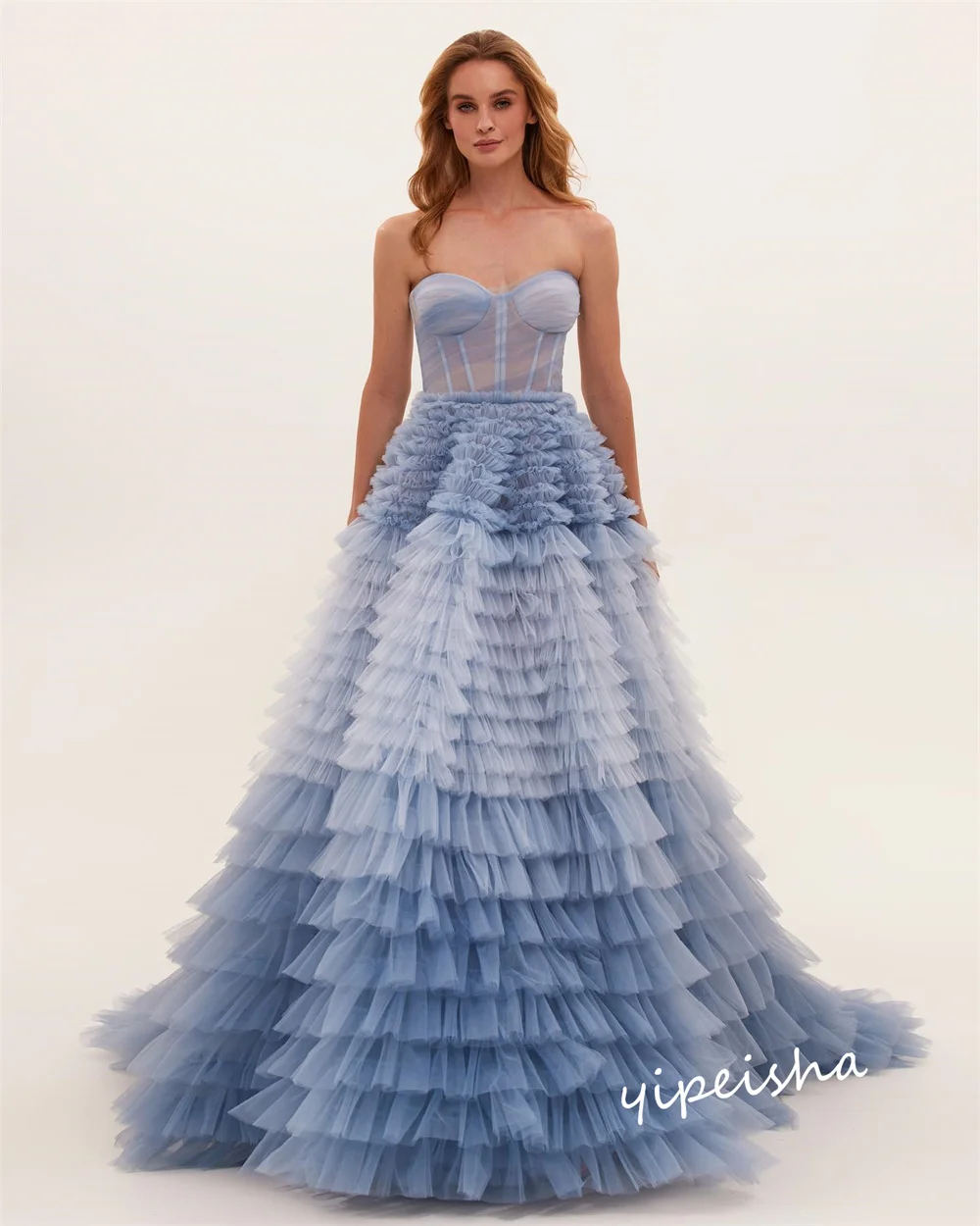 Customized Retro Sweetheart Ball Gown Sweep/Brush Quinceanera Dresses Layered Net/Tulle Formal Occasion  robe de bal vestidos pa