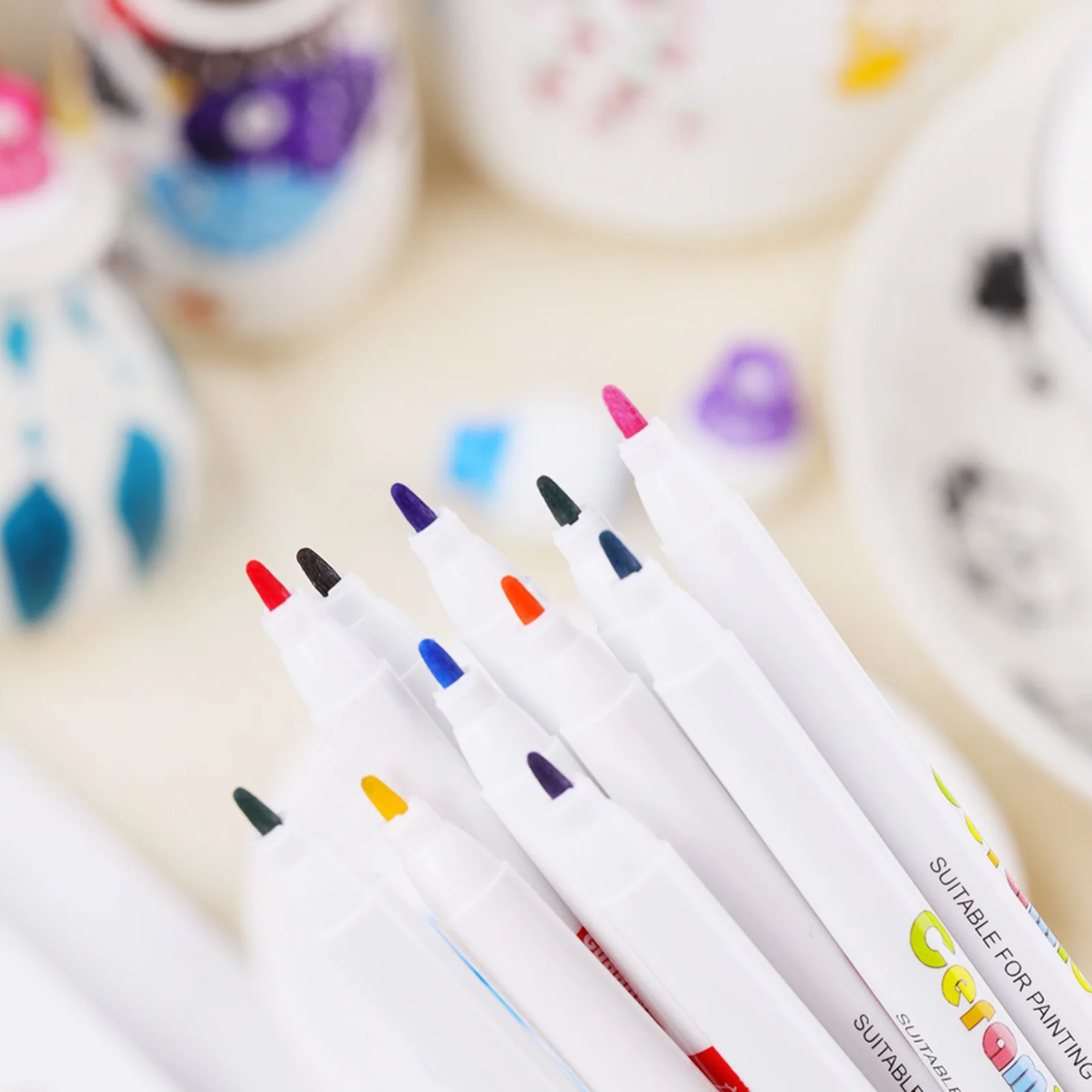 Ceramic Watercolor Pen Pottery Underglaze Painting Pen DIY Hand-painted Tool Ceramic painted marker pen