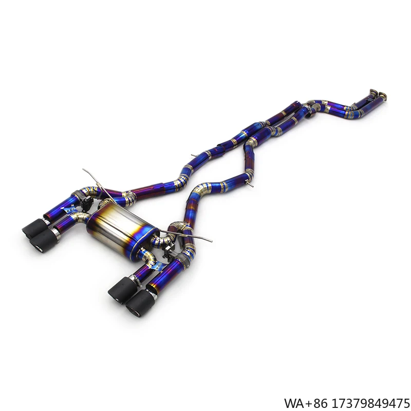 

OEM Equal Length Mid Pipes for BMW M3/M4 F80/F82/F8X S55 3.0T 2014-2018 Titanium Catback Muffler Valvetronic